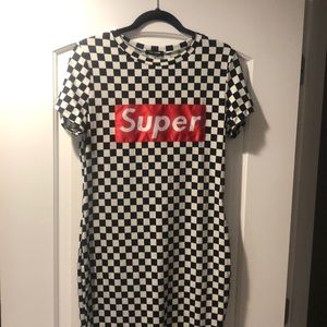 Brand new Fashion Nova racer dress